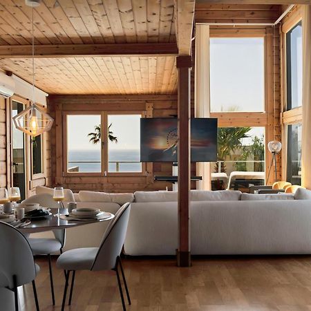 Increible Villa De Madera Con Vistas Al Mar Algeciras Eksteriør bilde