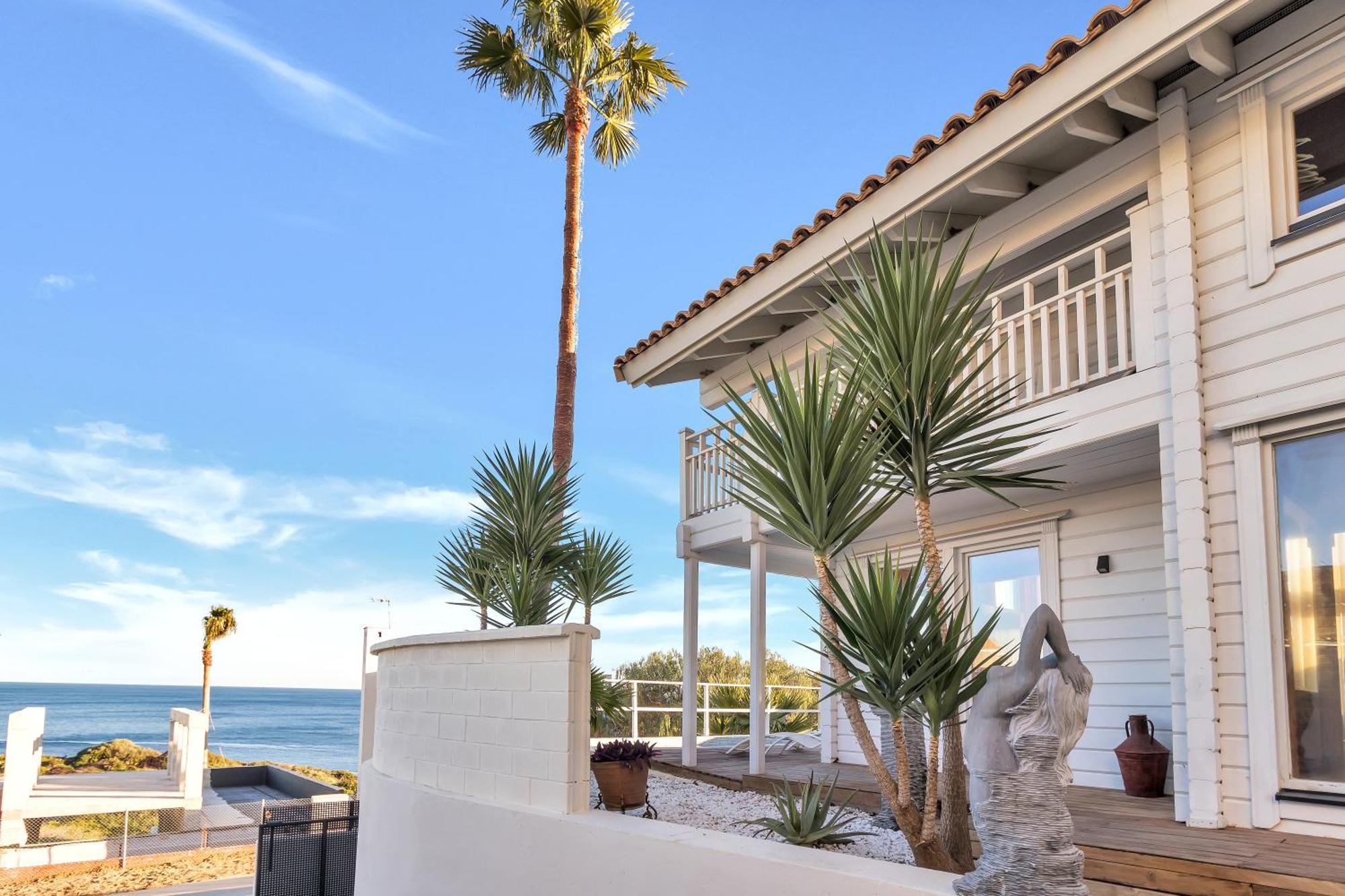 Increible Villa De Madera Con Vistas Al Mar Algeciras Eksteriør bilde