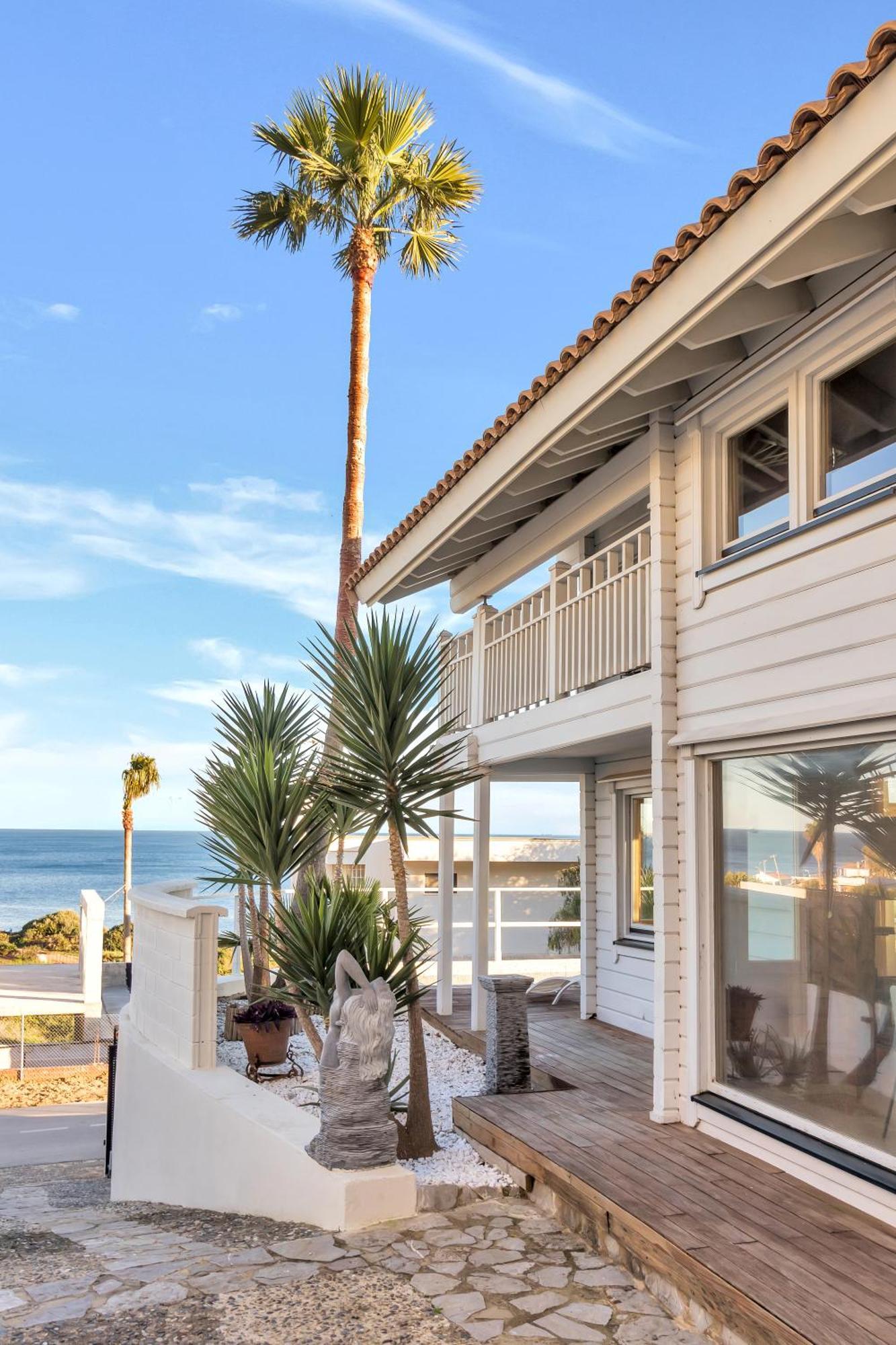 Increible Villa De Madera Con Vistas Al Mar Algeciras Eksteriør bilde