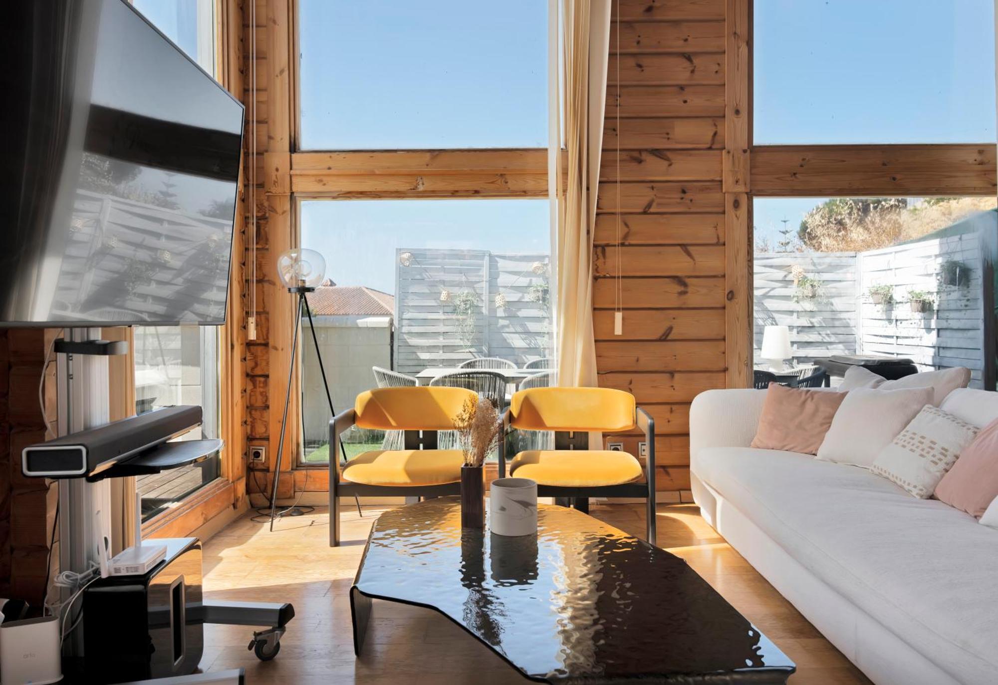Increible Villa De Madera Con Vistas Al Mar Algeciras Eksteriør bilde
