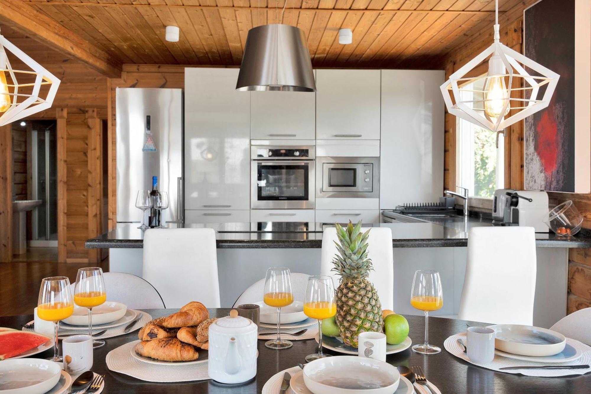Increible Villa De Madera Con Vistas Al Mar Algeciras Eksteriør bilde