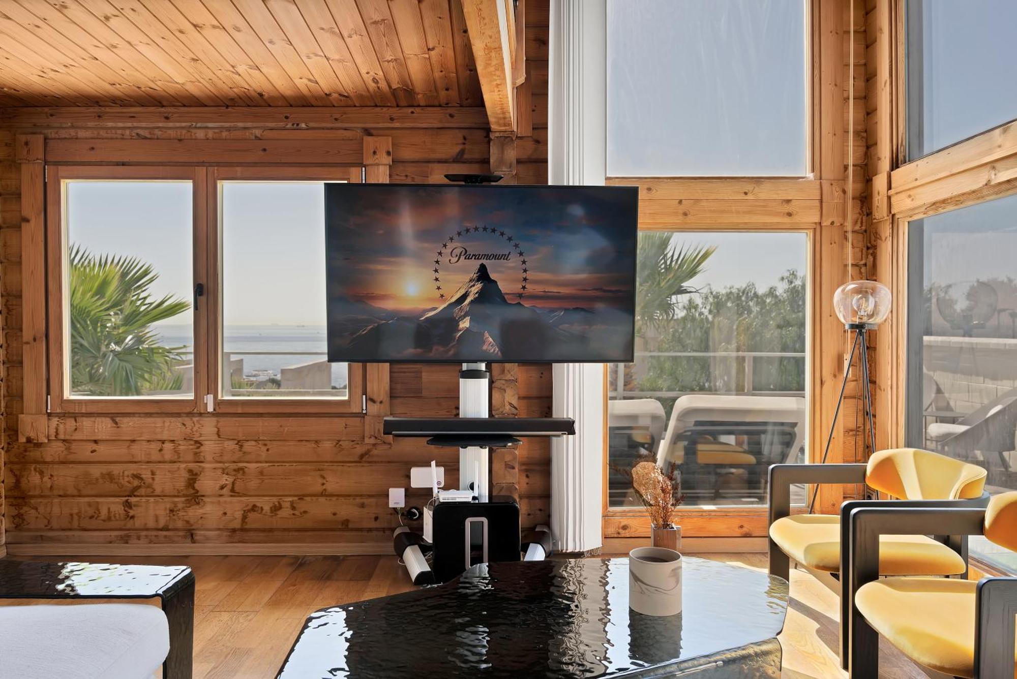 Increible Villa De Madera Con Vistas Al Mar Algeciras Eksteriør bilde