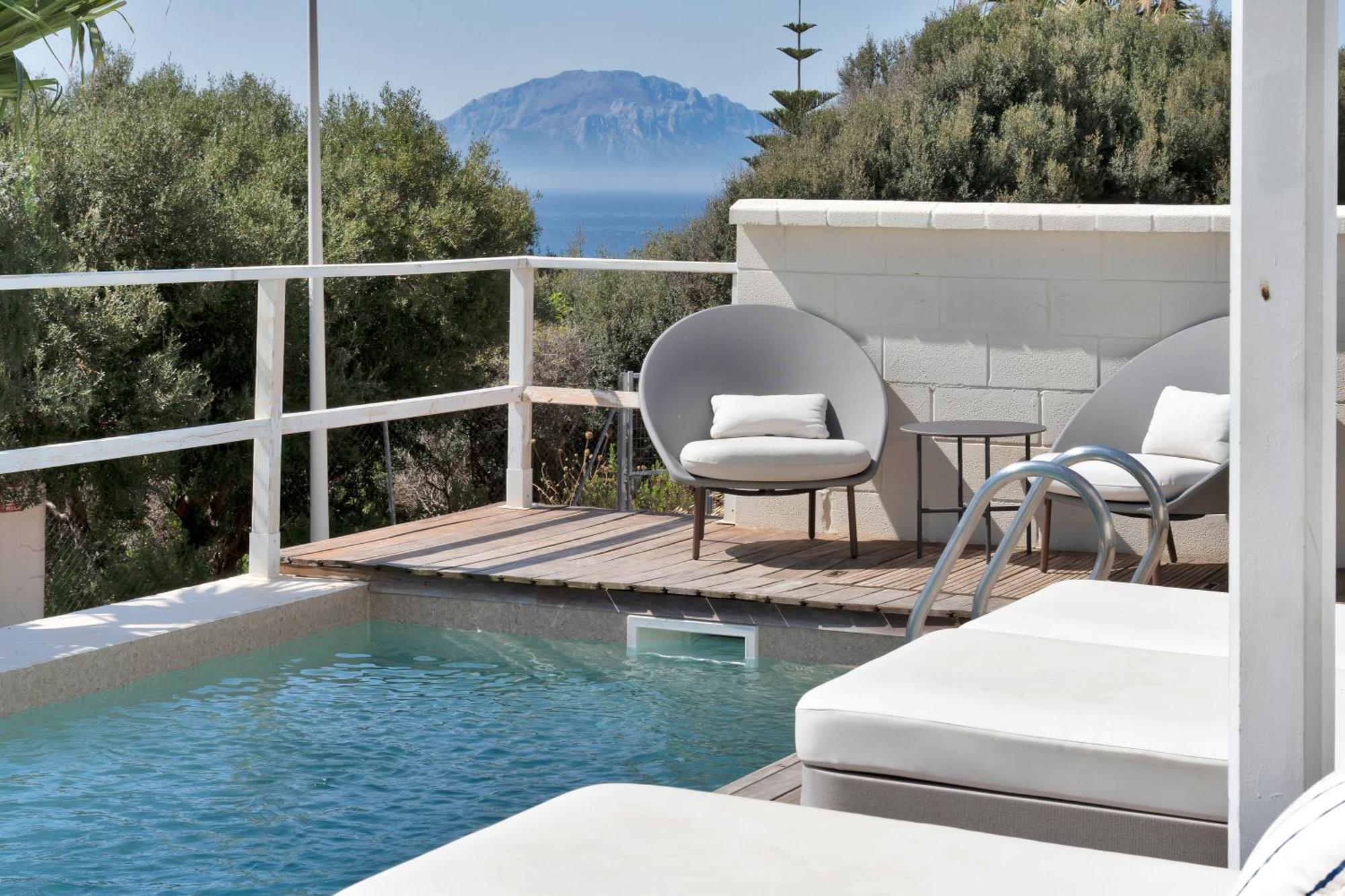 Increible Villa De Madera Con Vistas Al Mar Algeciras Eksteriør bilde