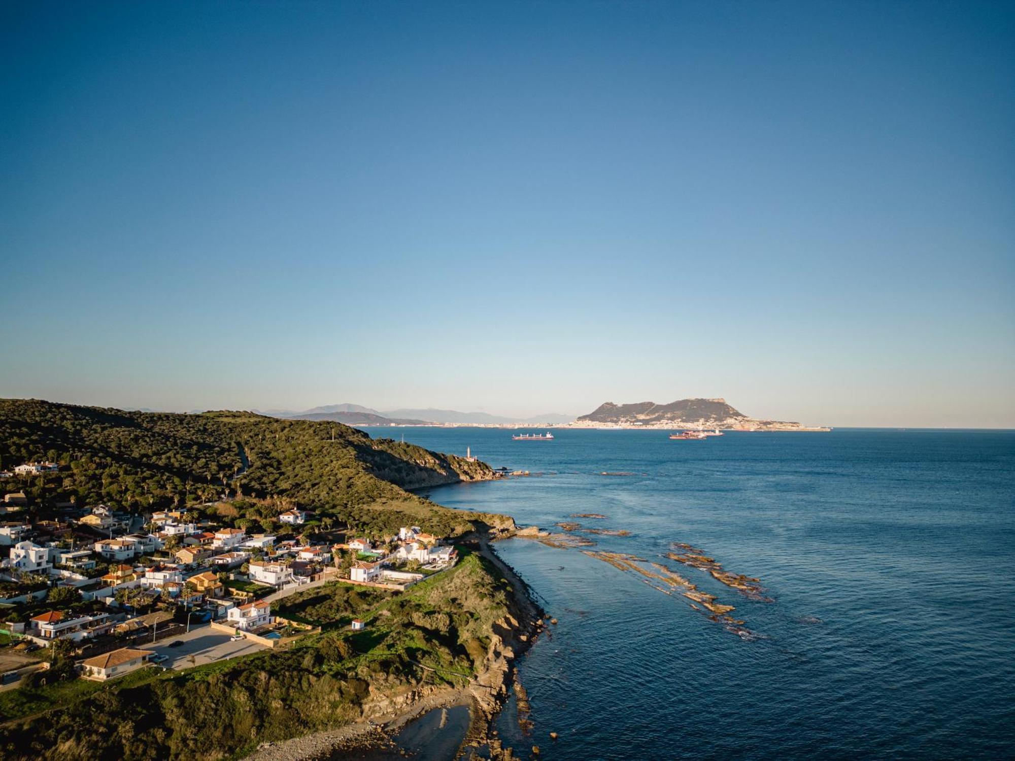 Increible Villa De Madera Con Vistas Al Mar Algeciras Eksteriør bilde