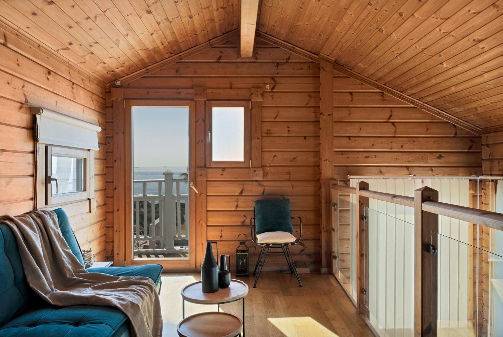 Increible Villa De Madera Con Vistas Al Mar Algeciras Eksteriør bilde